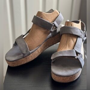 JUSTFAB Women’s Cork Sandals